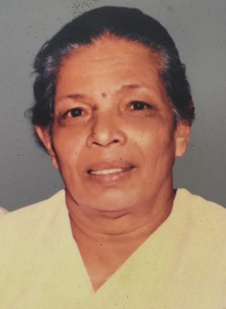 പാസ്റ്റർ കെ.വി. മാത്യുവിൻ്റെ മാതാവ് ആനിക്കാട് കാവുങ്കൽ കുടിലിൽ ഏലിയാമ്മ വർക്കി (94) കർത്യ സന്നിധിയിൽ
