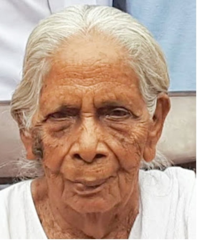ചുവന്നമണ്ണ് പേരിയിൽ ഏലിയാമ്മ (105) നിര്യാതയായി