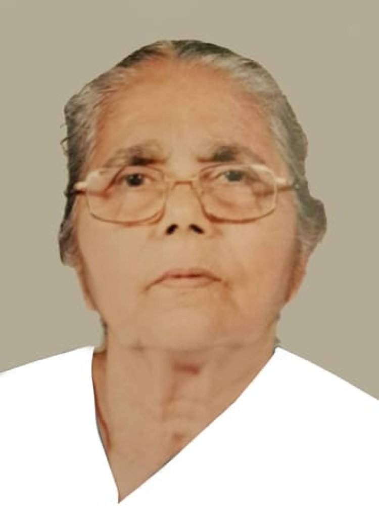 വടക്കഞ്ചേരി മുല്ലമംഗലം  ഏലിയാമ്മ താരപ്പൻ (84) നിര്യാതയായി