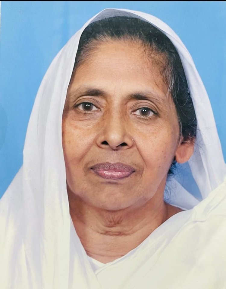 റ്റി.പി.എം പുനലൂർ സെൻറർ മദർ കുഞ്ഞനാമ്മ (78) കർത്തൃസന്നിധിയിൽ