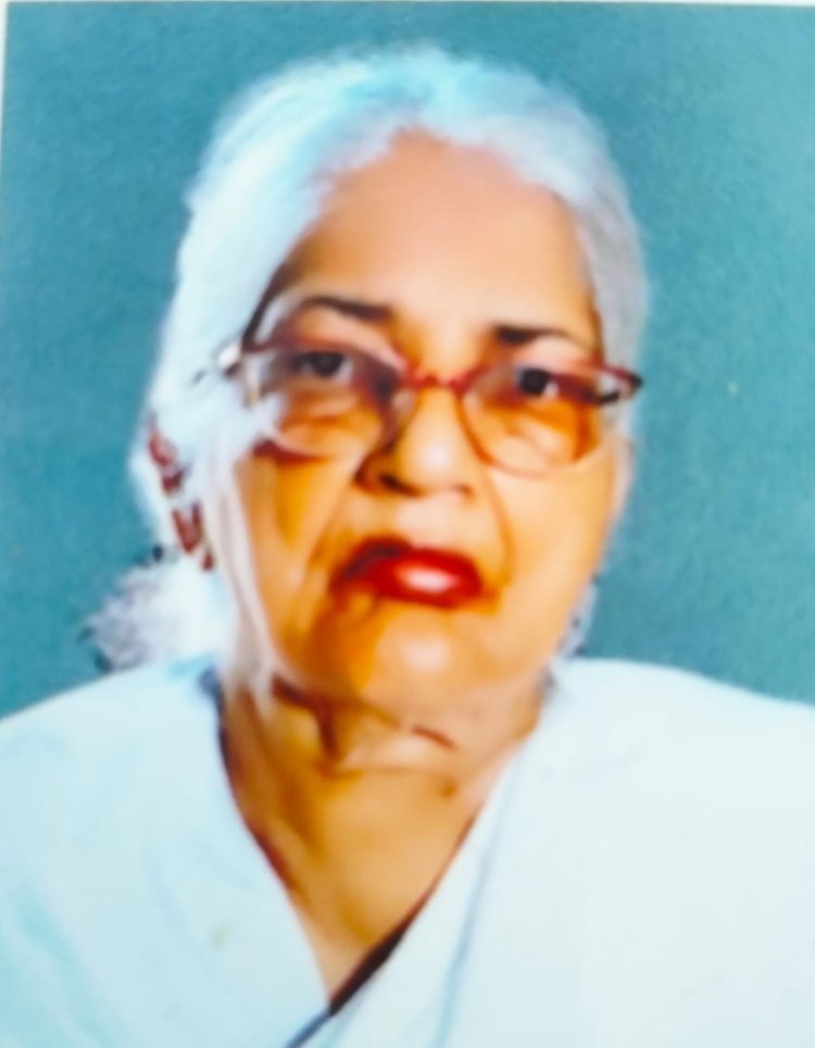 തിരുവല്ല പടിഞ്ഞാറേ കുളക്കാട്ടിൽ മറിയാമ്മ ചാക്കോ (ശോശാമ്മ -85) നിര്യാതയായി