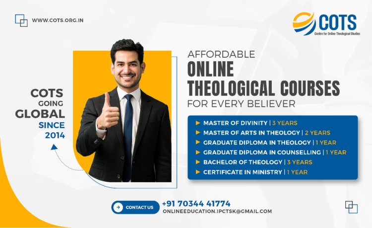 Affordable Online Theological Courses;  COTS