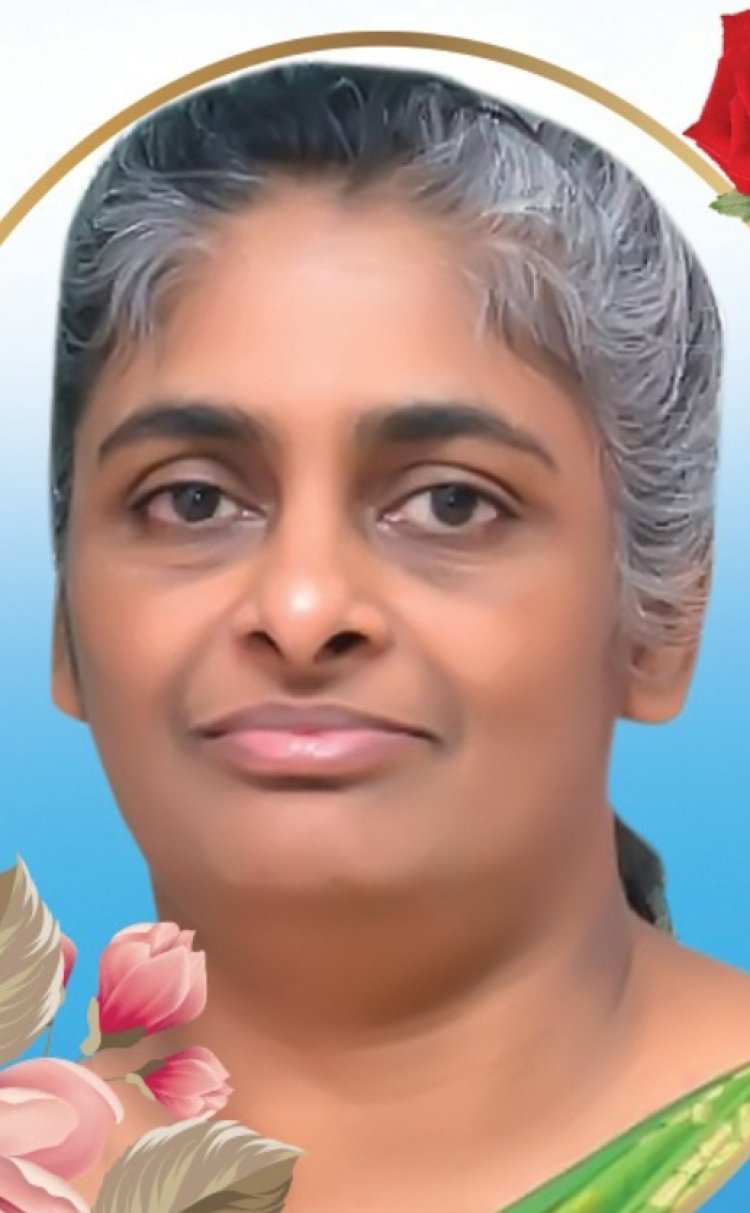 വടക്കഞ്ചേരി എബനേസർ വീട്ടിൽ സാറാമ്മ ജോർജ് (54) നിര്യാതയായി