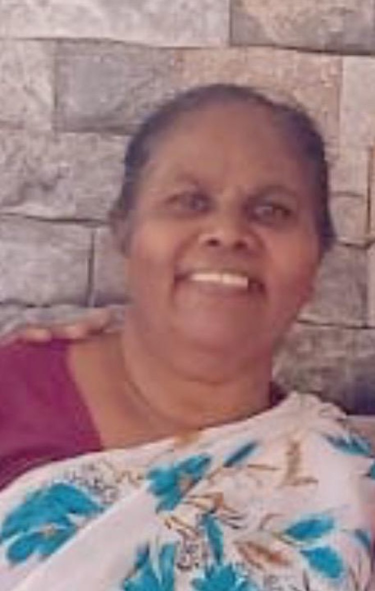 പത്തനംതിട്ട  താന്നിക്കുഴിയിൽ സാറാമ്മ തങ്കച്ചൻ (68) നിര്യാതയായി
