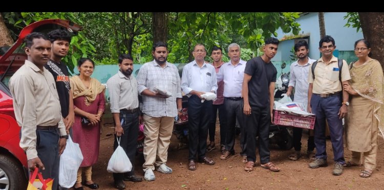 സ്വാതന്ത്ര്യദിനത്തിൽ ഭക്ഷണപൊതി വിതരണം ചെയ്ത് കുന്നംകുളം സെക്ഷൻ സി.എ