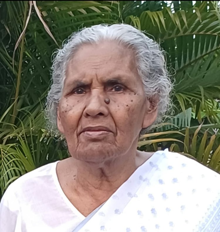 സുവിശേഷക  സിസ്റ്റർ മറിയമ്മു (80) നിര്യാതയായി