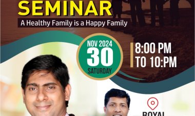 ഐപിസി എലീം ഫാമിലി എൻറിച്ചമെന്റെ സെമിനാർ നവം.30 ന് അജമാനിൽ