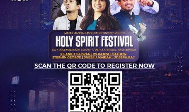 മസിഹ് മണ്ഡലി അസ്സോസിയേഷൻ്റെ ഹോളി സ്പിരിറ്റ് ഫെസ്റ്റിവൽ നവി മുബൈയിൽ