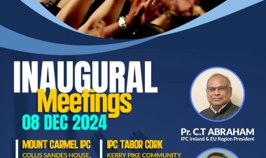 അയർലണ്ടിലെ കൗണ്ടി കോർക്കിലും കെറിയിലും ഐ പി സി അയർലൻഡ് & ഇ.യു. റീജിയന് പുതിയ പ്രവർത്തങ്ങൾ