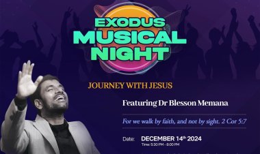 മാഞ്ചസ്റ്ററിൽ  എക്സഡസ് മ്യൂസിക്കൽ നൈറ്റ് ഡിസം.14 ന്