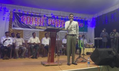 ബ്ലസ്സ് വണ്ണപ്പുറം  ഐക്യ കൺവൻഷനു തുടക്കമായി