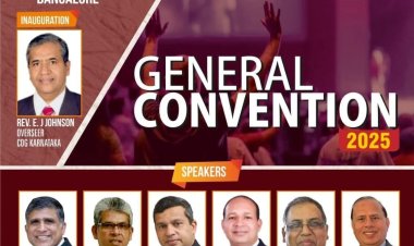 കർണ്ണാടകയിൽ ഇനി ഉണർവിൻ്റെ ദിനങ്ങൾ; ചർച്ച് ഓഫ് ഗോഡ് സ്റ്റേറ്റ് ജനറൽ കൺവെൻഷൻ ജനുവരി  16  ഇന്ന്  മുതൽ