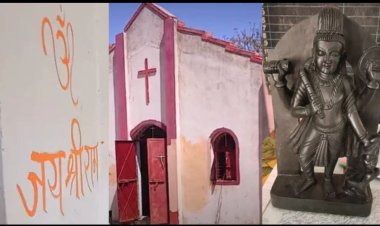 രാജസ്ഥാനിൽ ഘർവാപ്പാസി: ക്രിസ്തീയ ദേവാലയം ക്ഷേത്രം ആക്കി