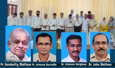 ചർച്ച് ഓഫ് ഗോഡ് മല്ലപ്പള്ളി സെന്ററിന് പുതിയ ഭാരവാഹികൾ