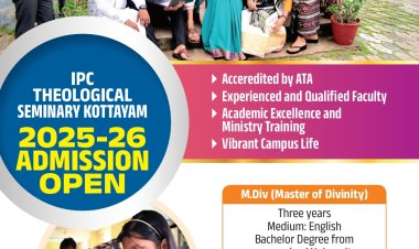 IPC Theological Seminary Kottayam Admission Open