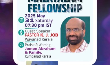 രാജസ്ഥാൻ പെന്തക്കോസ്തൽ ചർച്ച് സമ്മേളനം മെയ് 31ന്