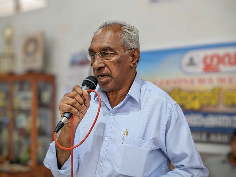 എൺപതിന്റെ പൊൻ നിറവിൽ സി.വി. മാത്യു സാർ 