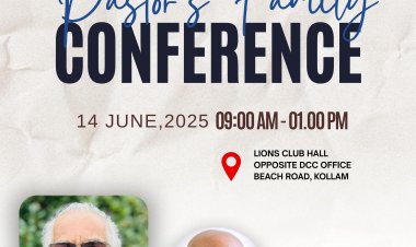 ഐപിസി ശാസ്താംകോട്ട സെന്റർ പാസ്റ്റേഴ്സ് ഫാമിലി കോൺഫറൻസ്