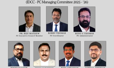 ഖത്തർ ഇന്റർ ഡിനോമിനേഷൻ ക്രിസ്ത്യൻ ചർച്ചസ് - പെന്തെക്കോസ്റ്റൽ ചർച്ച്സ് (IDCC - PC ) മാനേജിംഗ് കമ്മിറ്റിക്ക് പുതിയ നേതൃത്വം