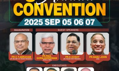 ഐപിസി അയർലൻഡ് & ഇയു റീജിയൻ കൺവെൻഷൻ സെപ്. 5 മുതൽ