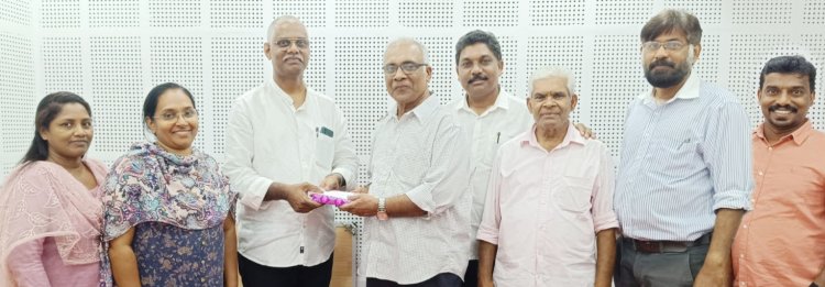 ചാക്കോ കെ. തോമസിനെ അനുമോദിച്ചു