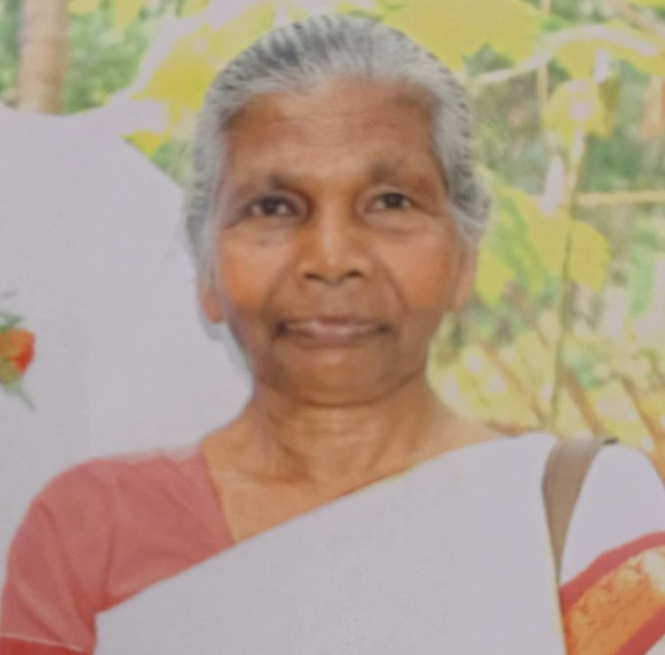 നീലഗിരി - ഗൂഡല്ലൂർ ശാരോൻ ഫെലോഷിപ്പ് സഭാംഗം തങ്കമ്മ ജോൺ (80) നിര്യാതയായി