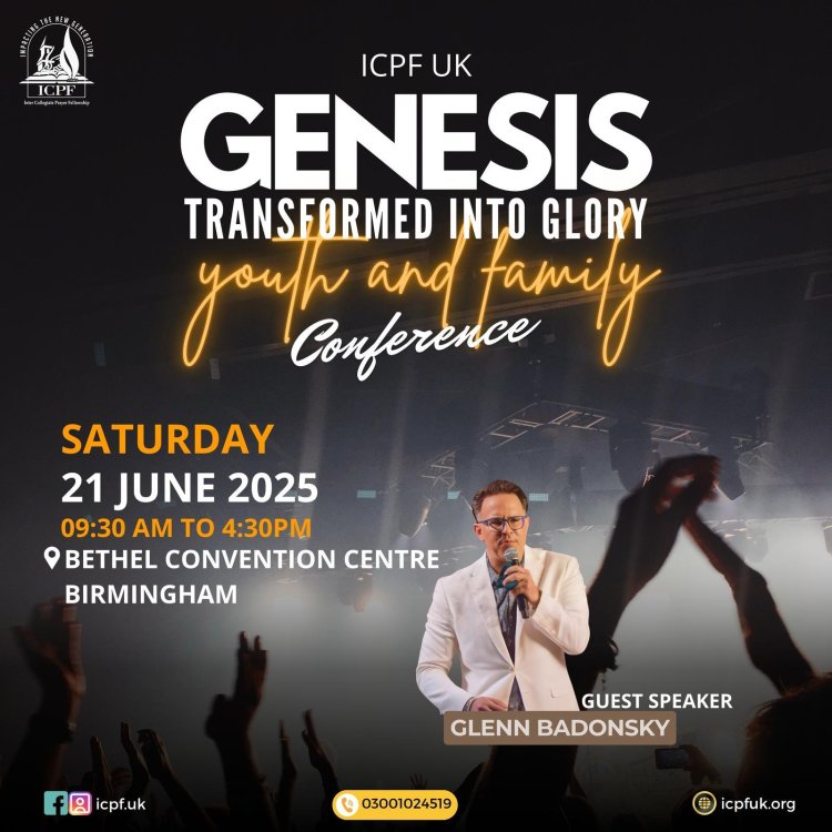 യുകെ :ഐസിപിഎഫ് യൂത്ത് & ഫാമിലി കോൺഫറൻസ് ജൂൺ 21 ന് ബർമിങ്ഹാമിൽ