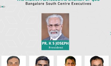 ഐപിസി ബാംഗ്ലൂർ സൗത്ത് സെന്ററിന് പുതിയ നേതൃത്വം