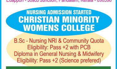 Nursing admission Started ; Christian Minority Women's College