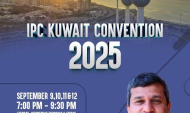 ഐപിസി കുവൈത്ത് കൺവൻഷൻ  സെപ്റ്റംബർ 9 മുതൽ