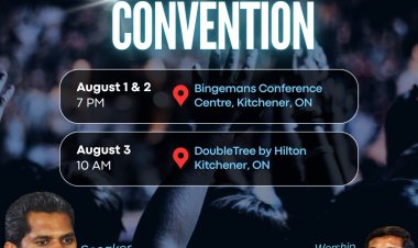 താബോർ ഗോസ്പൽ അസംബ്ലി കിച്ചനർ സഭയുടെ വാർഷിക കൺവൻഷൻ ഓഗ.1മുതൽ