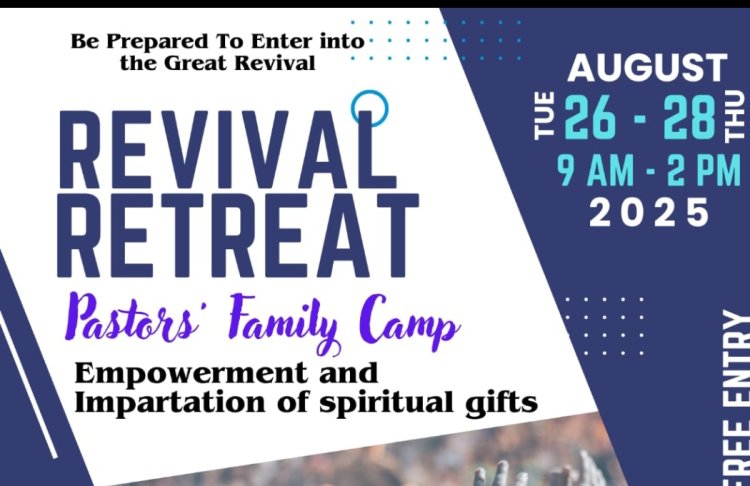 മുംബൈയിൽ പാസ്റ്റേഴ്സ് ഫാമിലി ക്യാമ്പ് ആഗസ്റ്റ് 26 മുതൽ