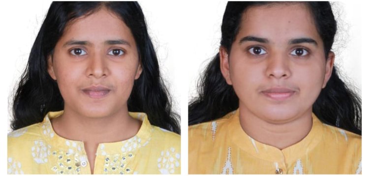 ഇരട്ട സഹോദരിമാർക്ക് റാങ്കിൻ്റെ തിളക്കം