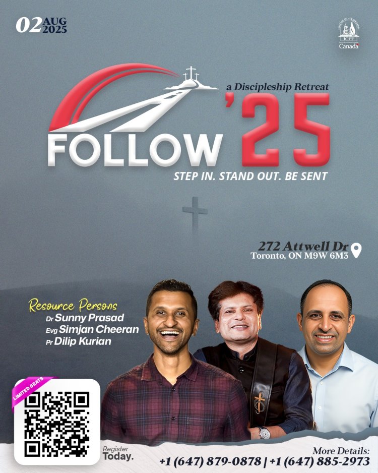 ഐസിപിഎഫ് കാനഡയുടെ ഏകദിന സമ്മേളനം ഓഗ.2 ന്