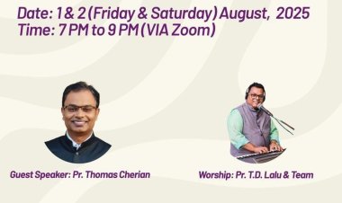 മഹാരാഷ്ട്ര നാസിക് ഡിസ്ട്രിക്ട് ദ്വിദിന കൺവെൻഷൻ ഓഗസ്റ്റ് 1 ഇന്ന് മുതൽ