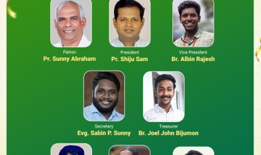 ആയൂർ സെൻ്റർ  പി.വൈ.പി.എ. ഭാരവാഹികൾ 