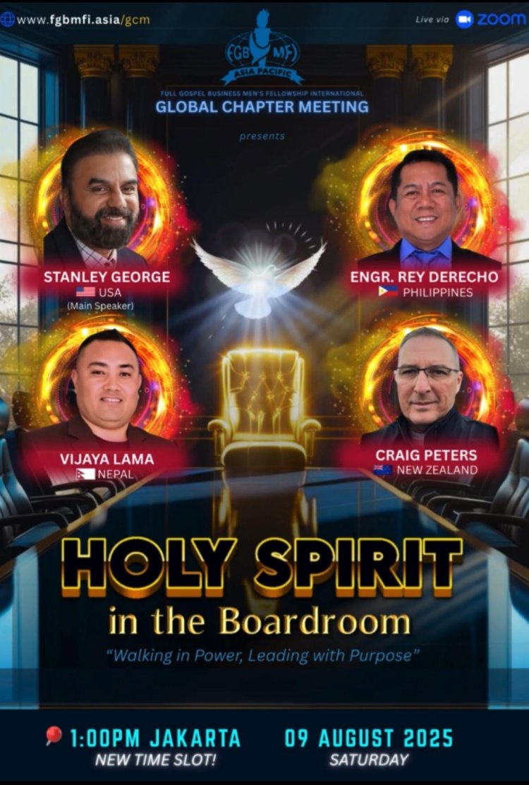 ബിസിനസ്സ് മെൻസ് ഫെല്ലോഷിപ്പ് വെബിനാറിൽ സ്റ്റാൻലി ജോർജ് മുഖ്യ പ്രഭാഷകൻ 