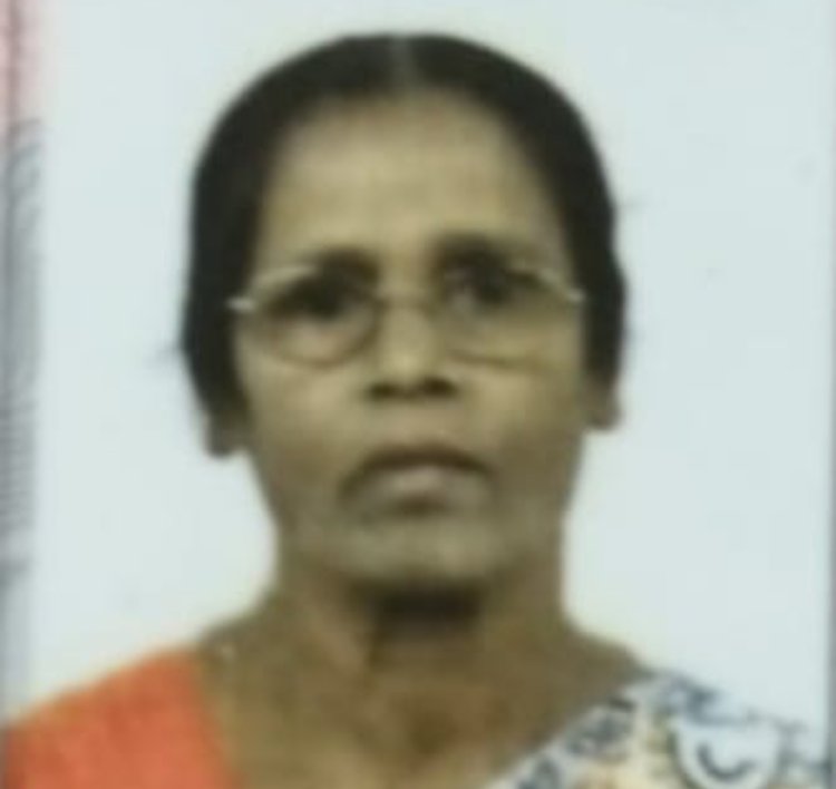 പോർക്കുളം ചേപ്പാട്ട് പറമ്പിൽ പാസ്റ്റർ രാഘവൻ്റെ ഭാര്യ കുഞ്ഞുഞ്ഞമ്മ (70) നിര്യാതയായി