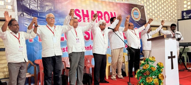 ശാരോൻ ഫെലോഷിപ്പ്  തമിഴ്നാട് സ്റ്റേറ്റ് പാസ്റ്റേഴ്സ് കോൺഫറൻസിന് അനുഗ്രഹീത സമാപ്തി   