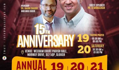 എം.ജി.സി. സ്ലോ വാർഷിക കൺവൻഷൻ സെപ്റ്റം. 19 മുതൽ