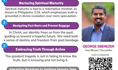 ജോർജ് എബനേസർ നയിക്കുന്ന പാരന്റിംഗ് സെമിനാർ സെപ് 20 ന്.