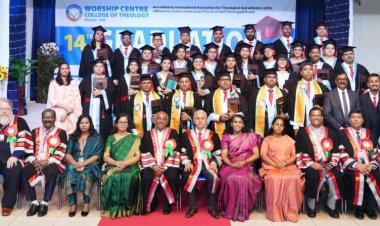 വർഷിപ്പ് സെന്റർ കോളേജ് ഓഫ് തിയോളജിയുടെ ബിരുദദാനം