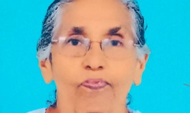 ആൽപ്പാറ മൂത്തകുന്നേൽ പരേതനായ കുരിയൻ ഭാര്യ തങ്കമ്മ (88) നിര്യാതയായി