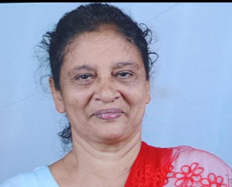 തൃക്കണ്ണമംഗൽ കല്ലൂർ ബ്ലസി ഭവനിൽ റോസമ്മ ജോർജ് (62) നിര്യതയായി