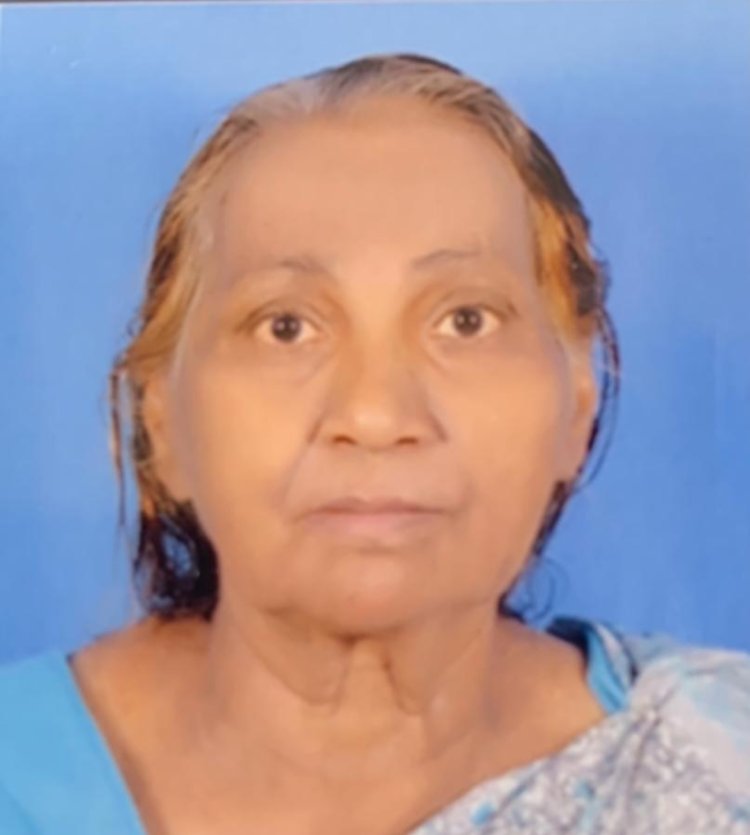 വിലങ്ങറ കുന്നത്ത് കോണത്ത്  ഗ്രേസിക്കുട്ടി സാമുവേൽ (78) ബാംഗ്ലൂരിൽ  നിര്യാതയായി