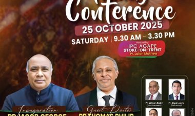 ഐപിസി യുകെ ആൻറ് അയർലൻ്റ് റീജീയൻ ശുശ്രുഷകാ സമ്മേളനം ഒക്ടോ.25 ന്