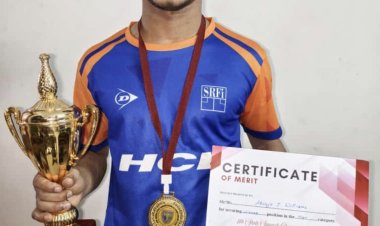 സംസ്ഥാന സ്ക്വാഷ് ചാമ്പ്യൻഷിപ്പ്  നിലനിർത്തി അഭിൻജോ ജെ വില്യംസ്