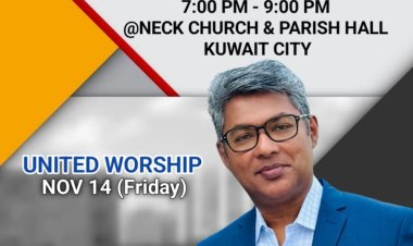 ചർച്ച് ഓഫ് ഗോഡ് കുവൈറ്റ് റീജിയൻ നവം. 12 മുതൽ