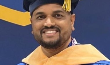 ബിബിൻ മാത്യുവിന് ഡോക്ടറേറ്റ്