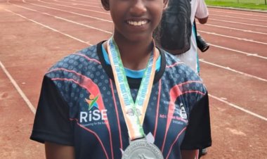 റിലെയിൽ വെള്ളി മെഡൽ നേട്ടവുമായി ഹന്നമോൾ ഷൈജു